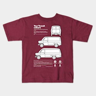 FORD TRANSIT - sales brochure Kids T-Shirt